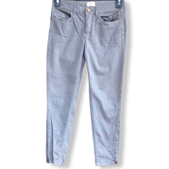 Zara Basic Pants With Zippers at Ankles - Picture 1 of 9